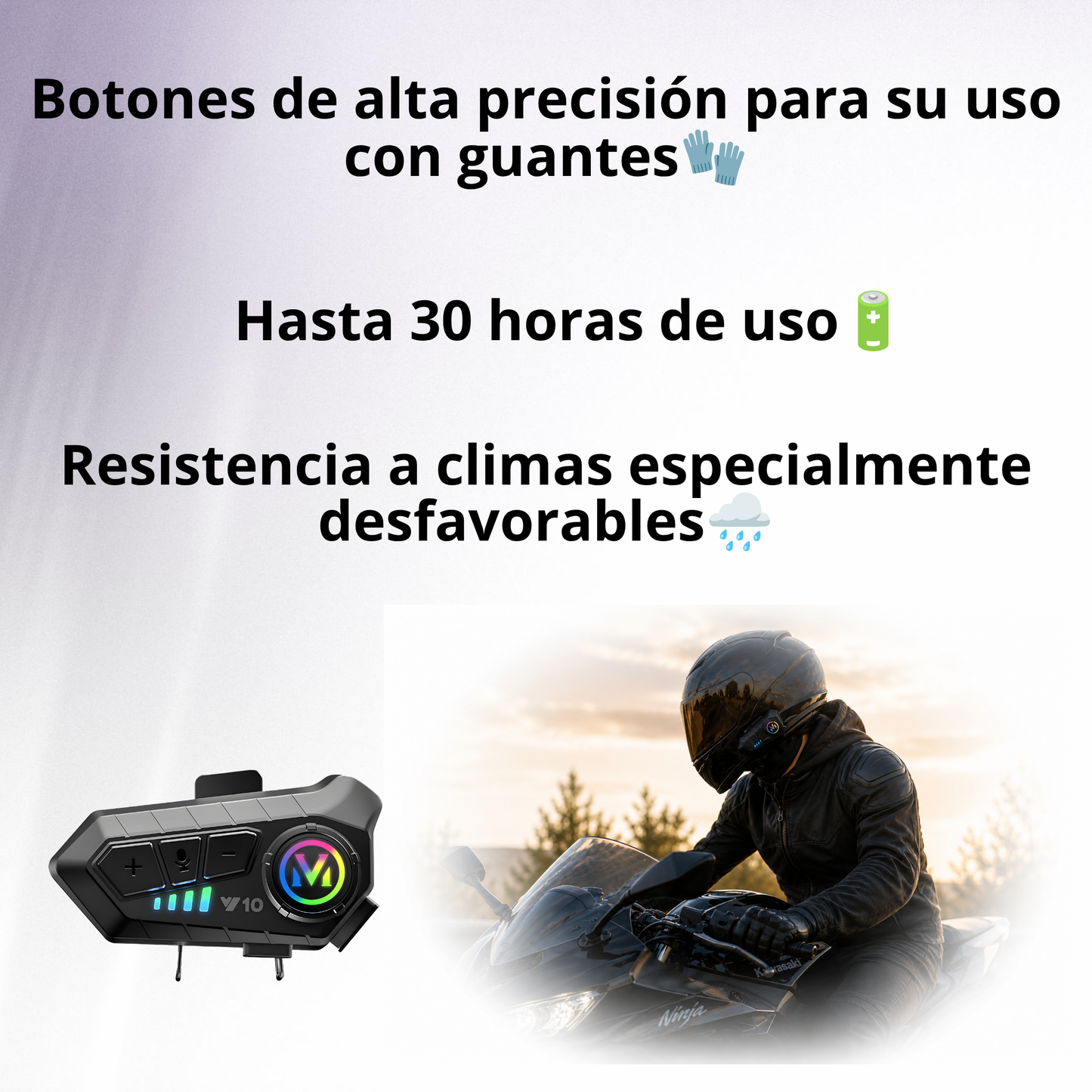 Motorcycle intercom