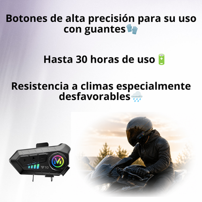 Motorcycle intercom